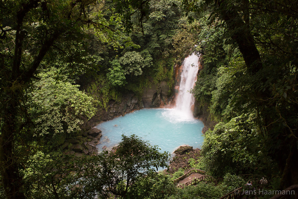 Wasserfall des Río Celeste, Vulkan Tenorio NP