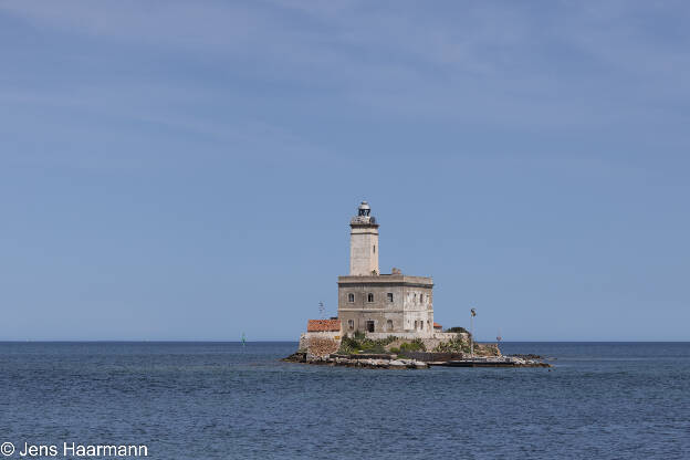 Faro di Bocca, Isola della Bocca
