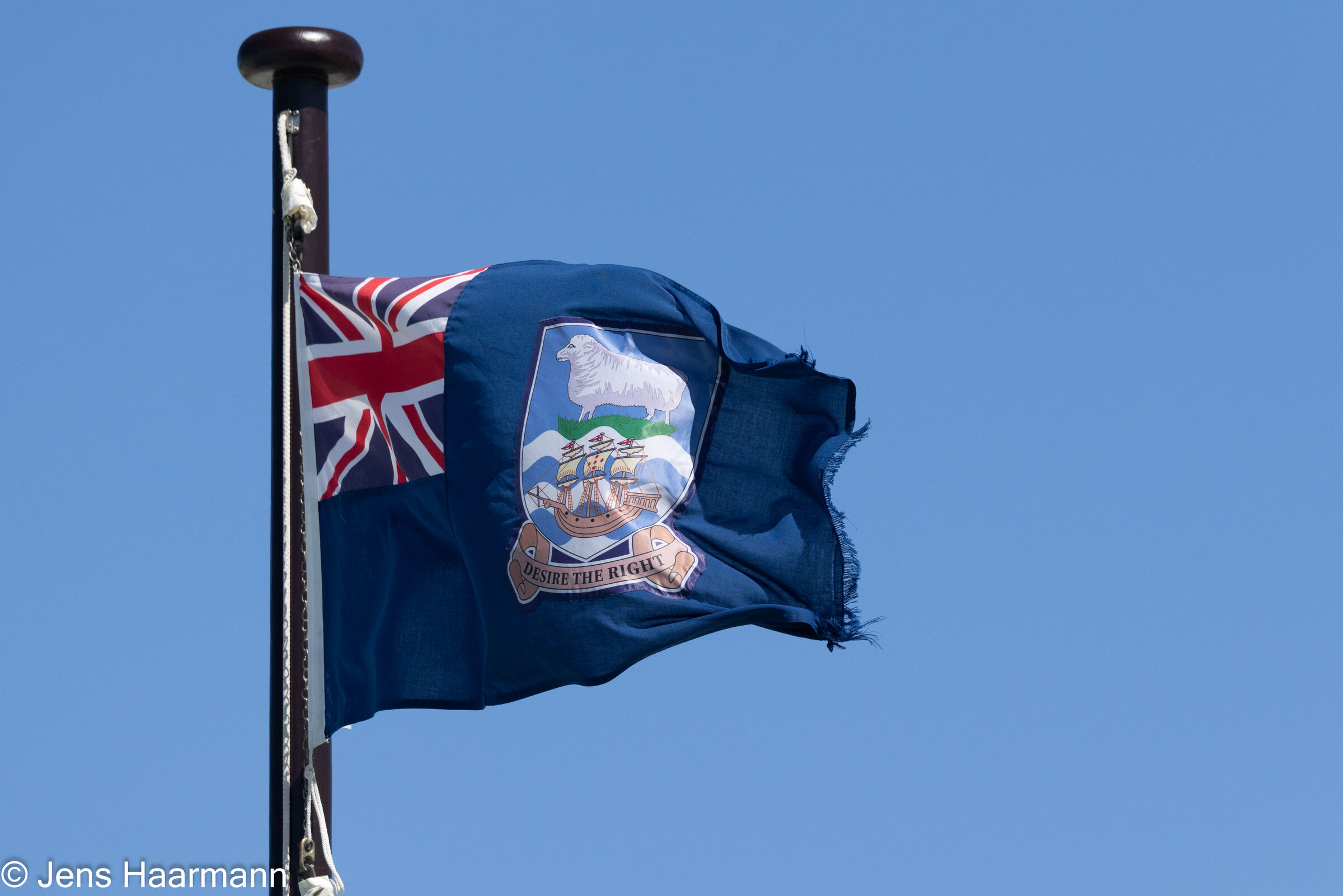 Fahne der Falkland-Inseln