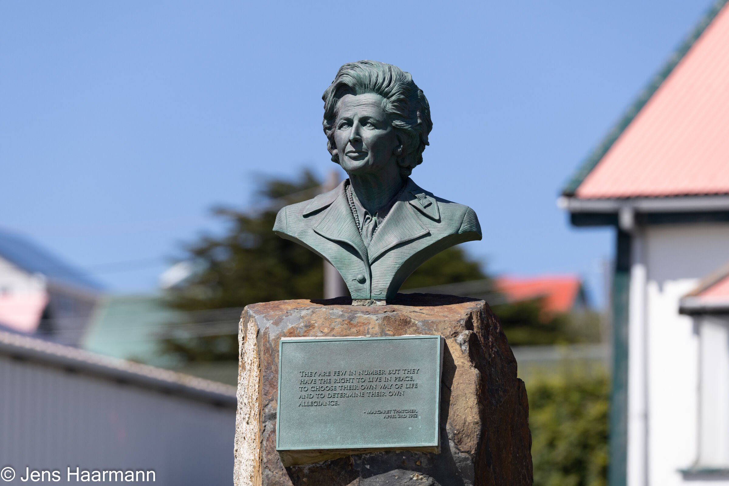 Büste von Margaret Thatcher